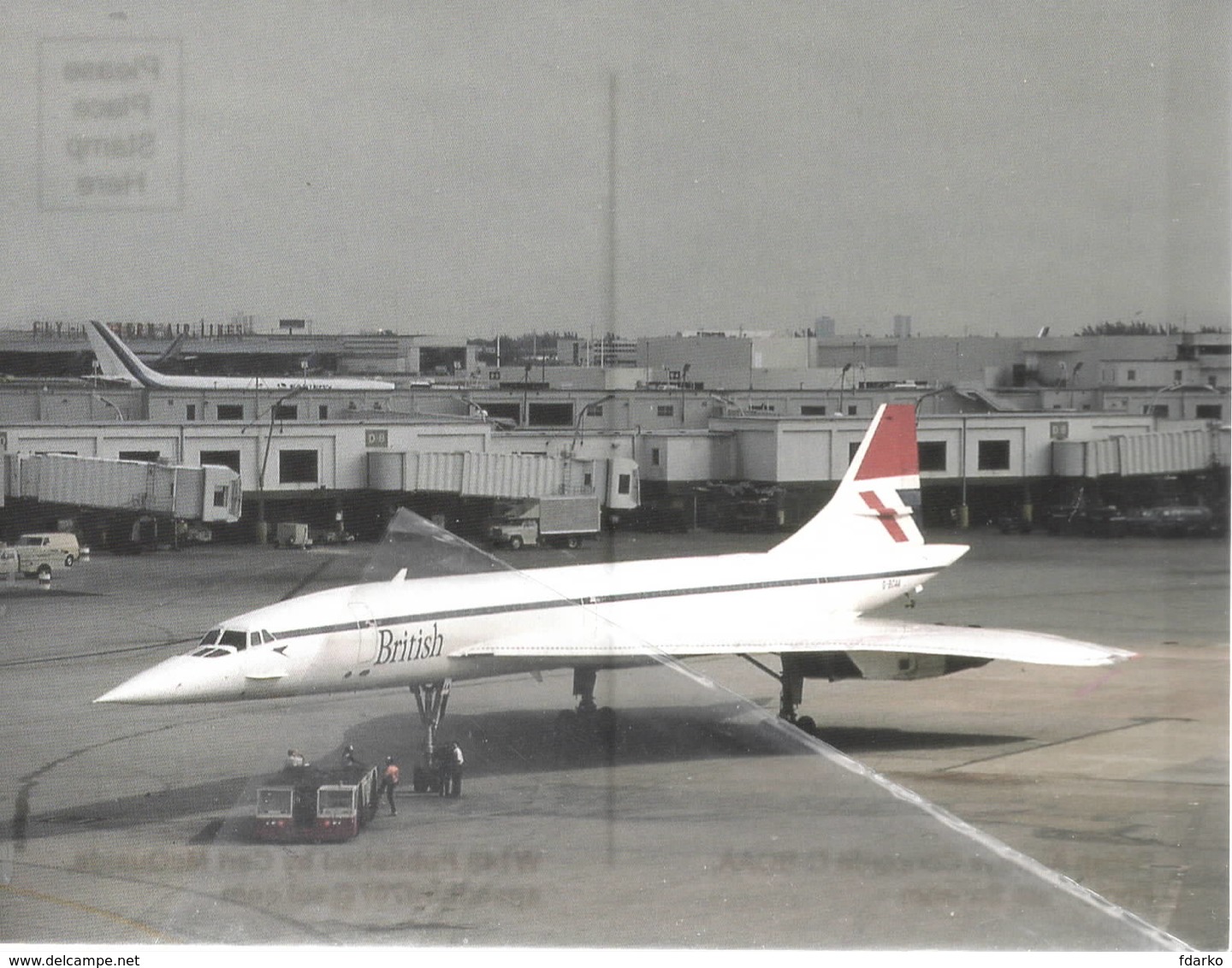 BAC Concorde 102 Aerospatiale Supersonico British Airways G-BOAA - 1946-....: Era Moderna