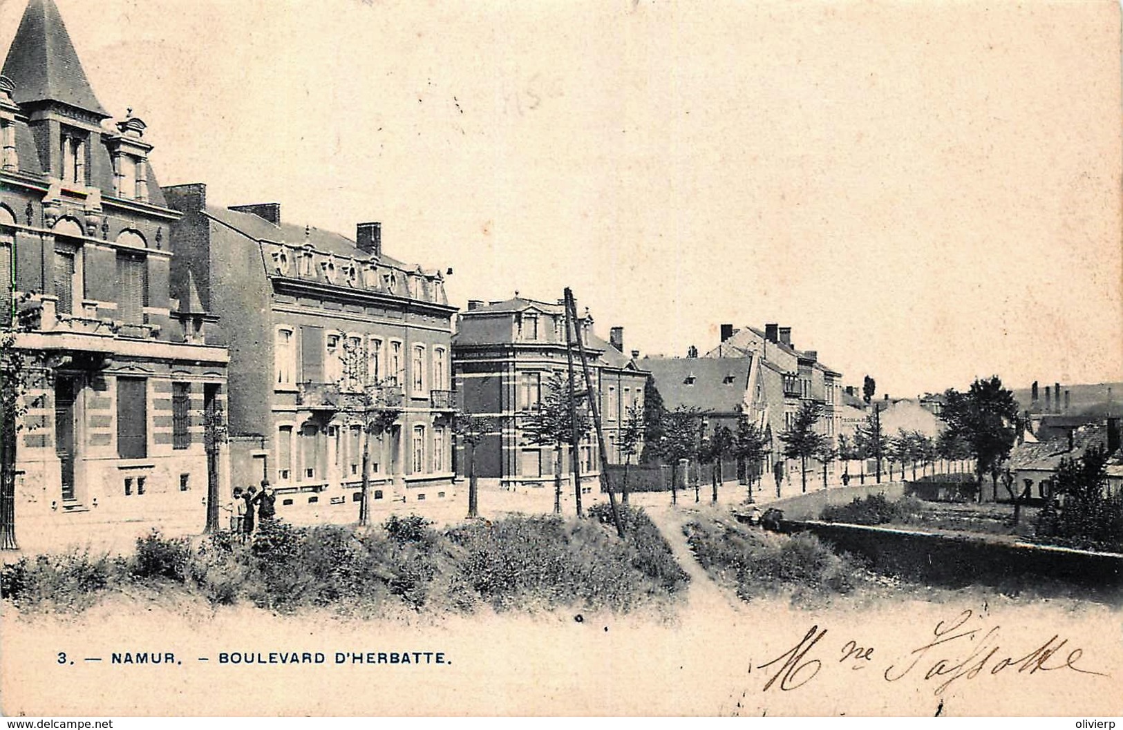 Belgique - Namur - Boulevard D' Herbatte - Namur