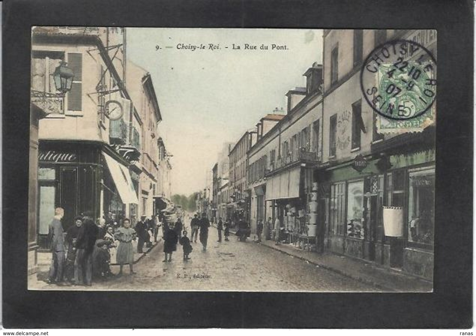 CPA Val De Marne 94 Choisy Le Roi Commerce Shop Circulé - Choisy Le Roi