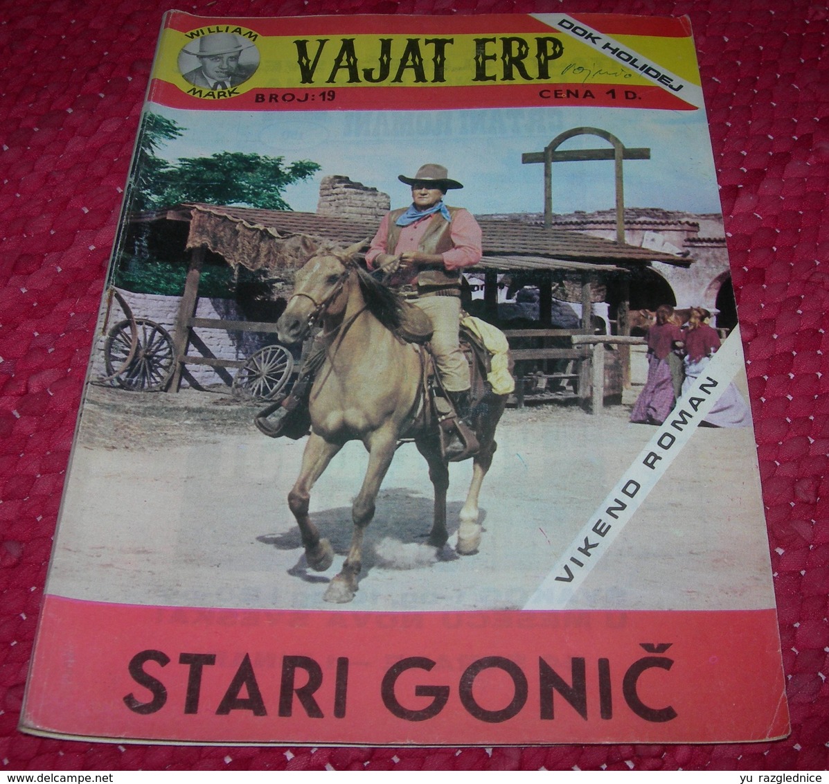 John Wayne VAJAT ERP Yugoslavian November 1968 VERY RARE - Magazines