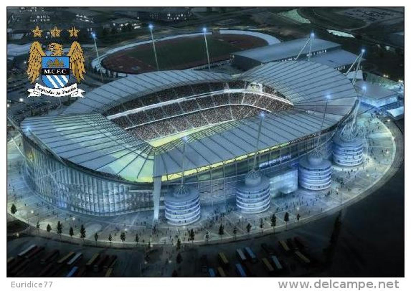 Stadium Etihad Stadium (City Of Manchester) (Manchester City,England) Postcard - Size: 15x10 Cm. Aprox - Fútbol