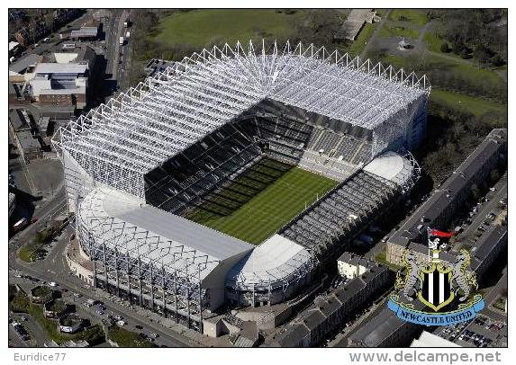 Stadium St James' Park (Newcastle United,England) Postcard - Size: 15x10 Cm. Aprox - Soccer