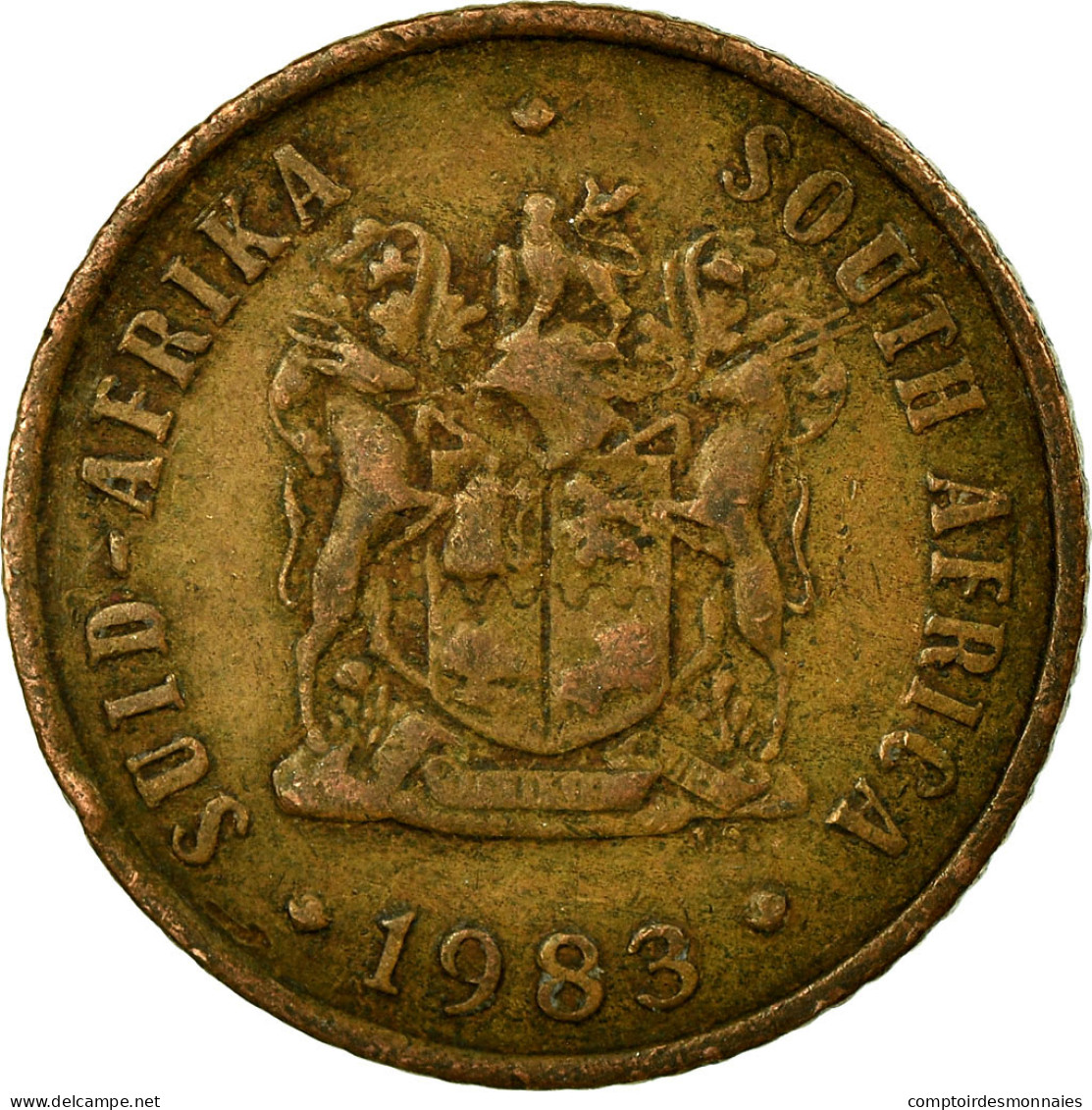 Monnaie, Afrique Du Sud, Cent, 1983, TB+, Bronze, KM:82 - Afrique Du Sud