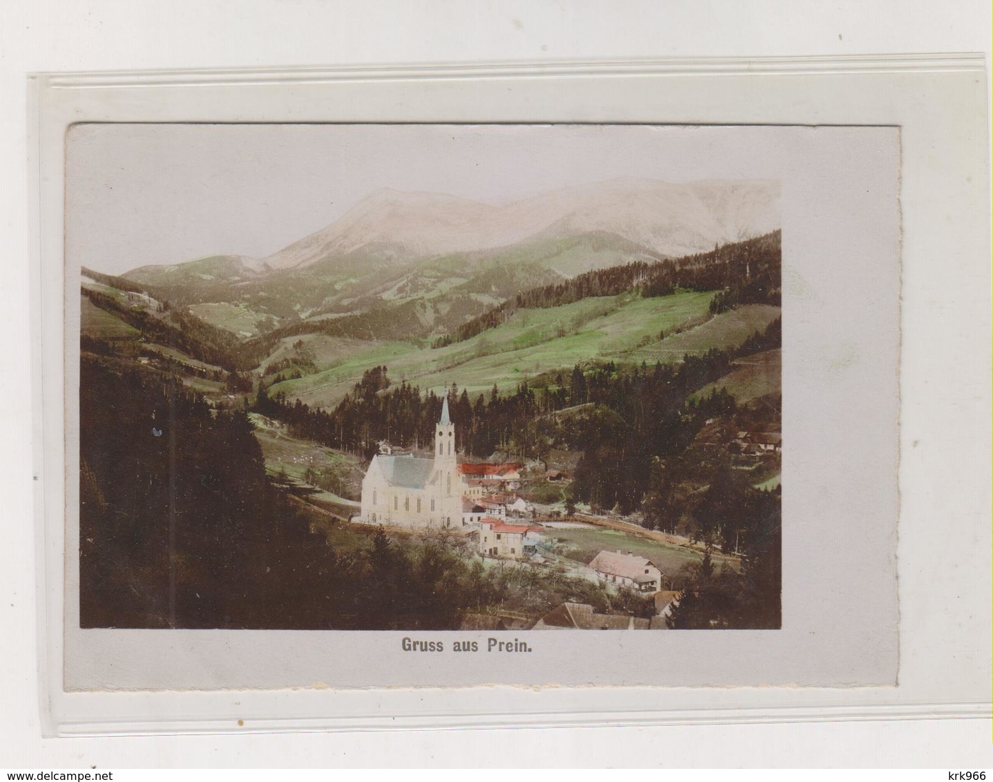 AUSTRIA PREIN Nice Postcard - Raxgebiet