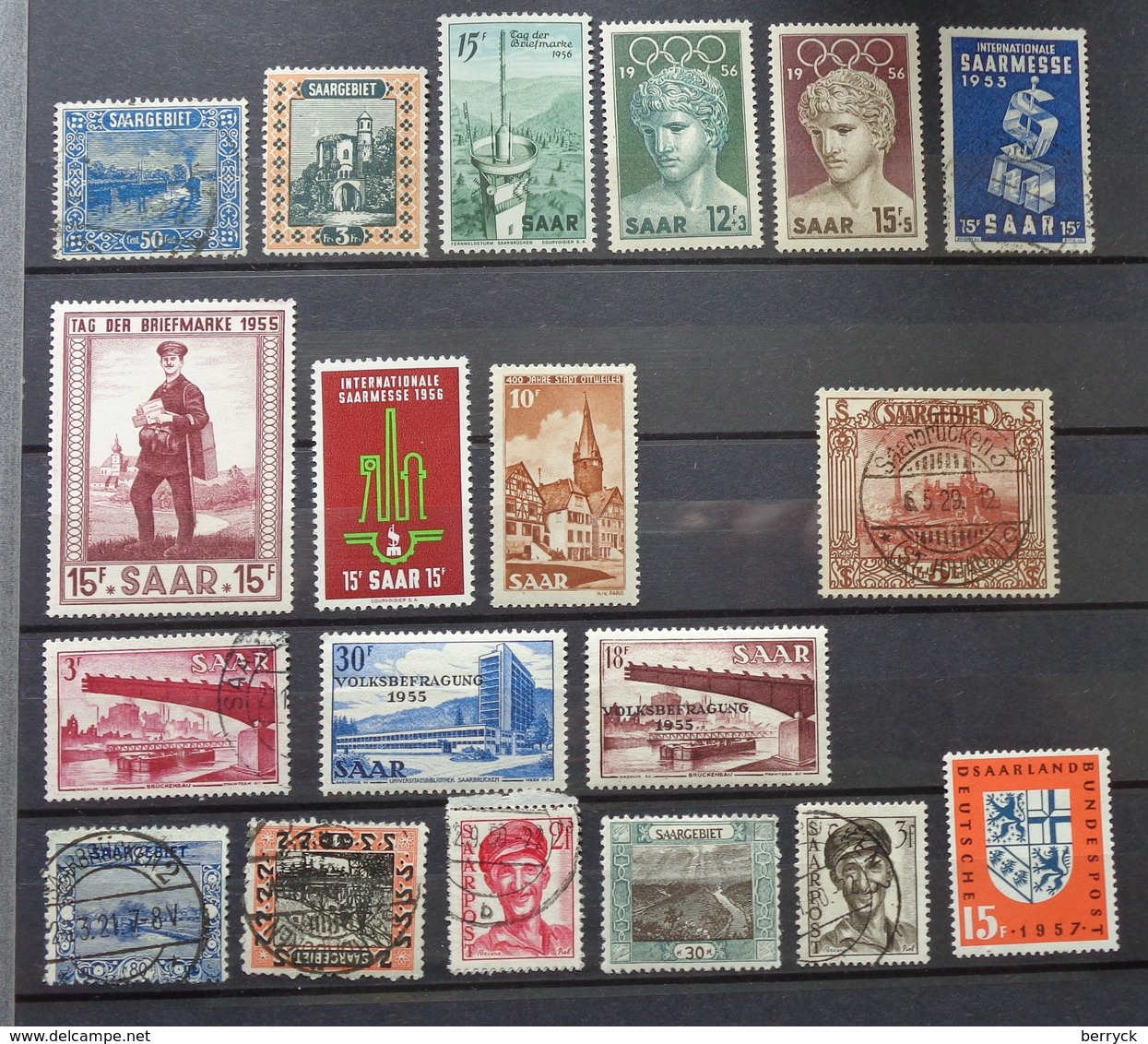 Timbres SARRE,  Lot 1475 - Collections, Lots & Series