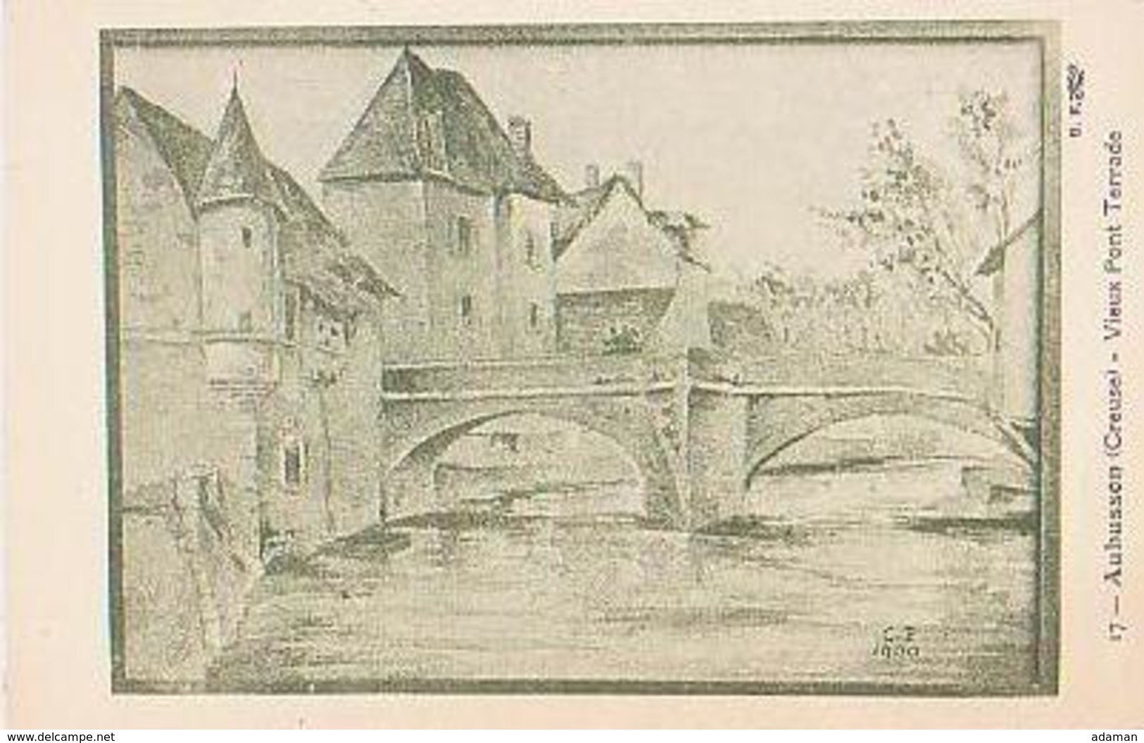 Creuse        49        Argenton.Vieux Pont Terrade - Autres & Non Classés