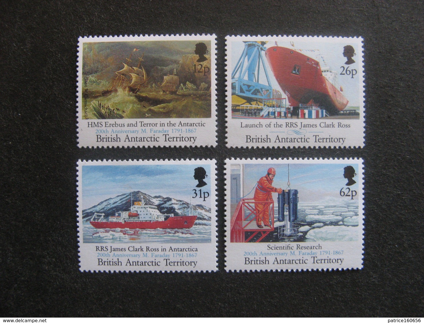 Territoire Antarctique Britannique: TB Série N° 205 Au N° 208, Neufs XX. - Neufs