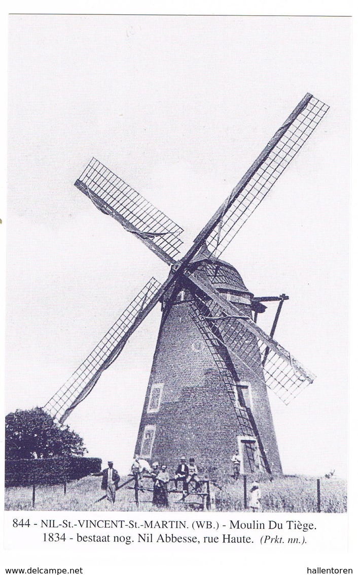 Nill - St.-Vincent - St.-Martin: Moulin Du Tiège; Nil Abbesse, Rue Haute ( 2 Scans) - Andere & Zonder Classificatie