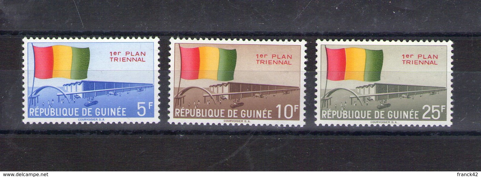 Guinée. 3eme Anniversaire De L'indépendance - Guinée (1958-...)