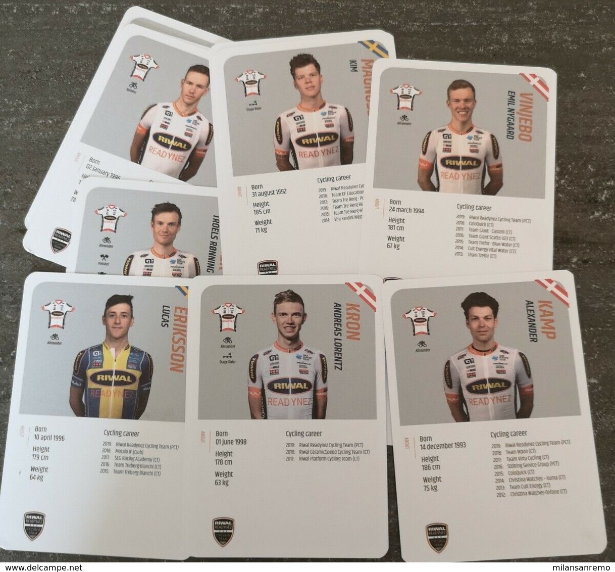 CYCLISME: EQUIPE RIWAL 2019 COMPLETE - Cyclisme