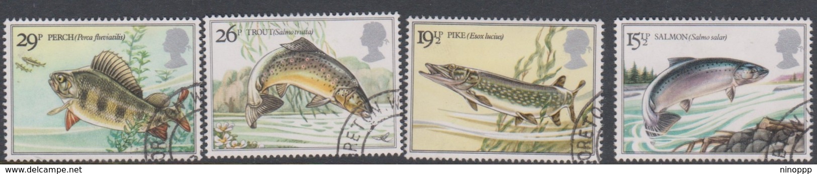 Great Britain SG 1207-1210 1983 River Fishes, Used - Used Stamps