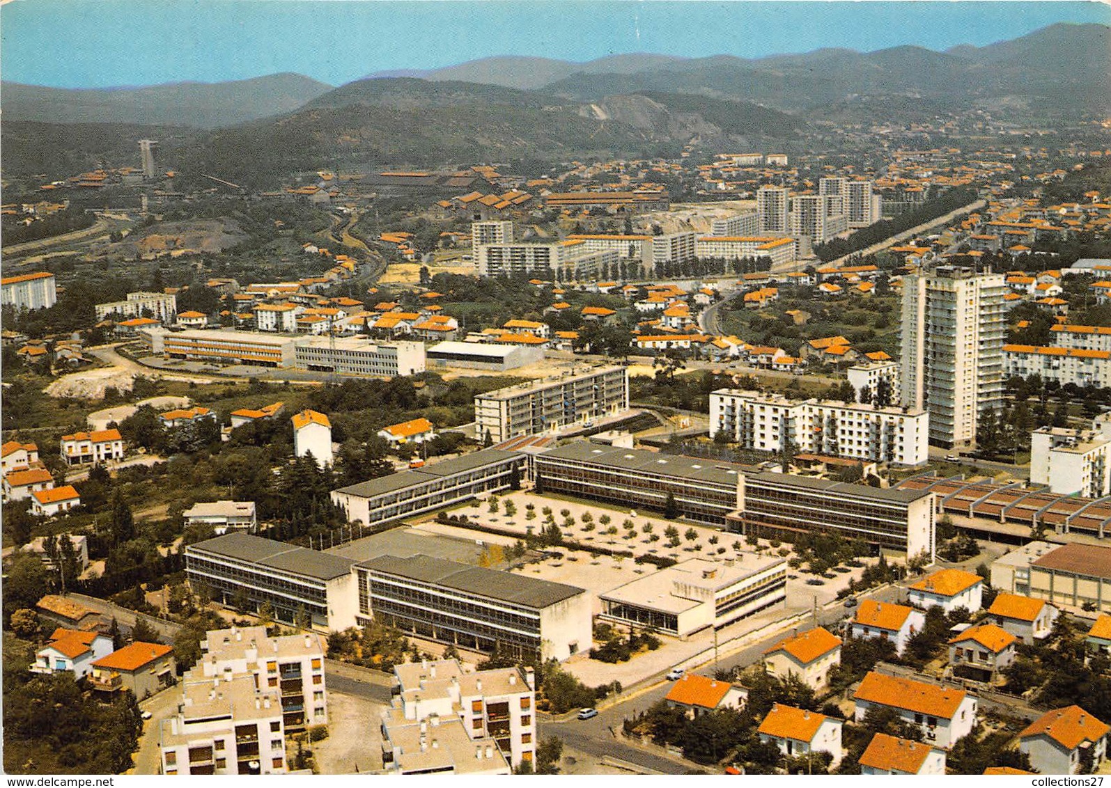 30-ALES-VUE DU CIEL - Alès