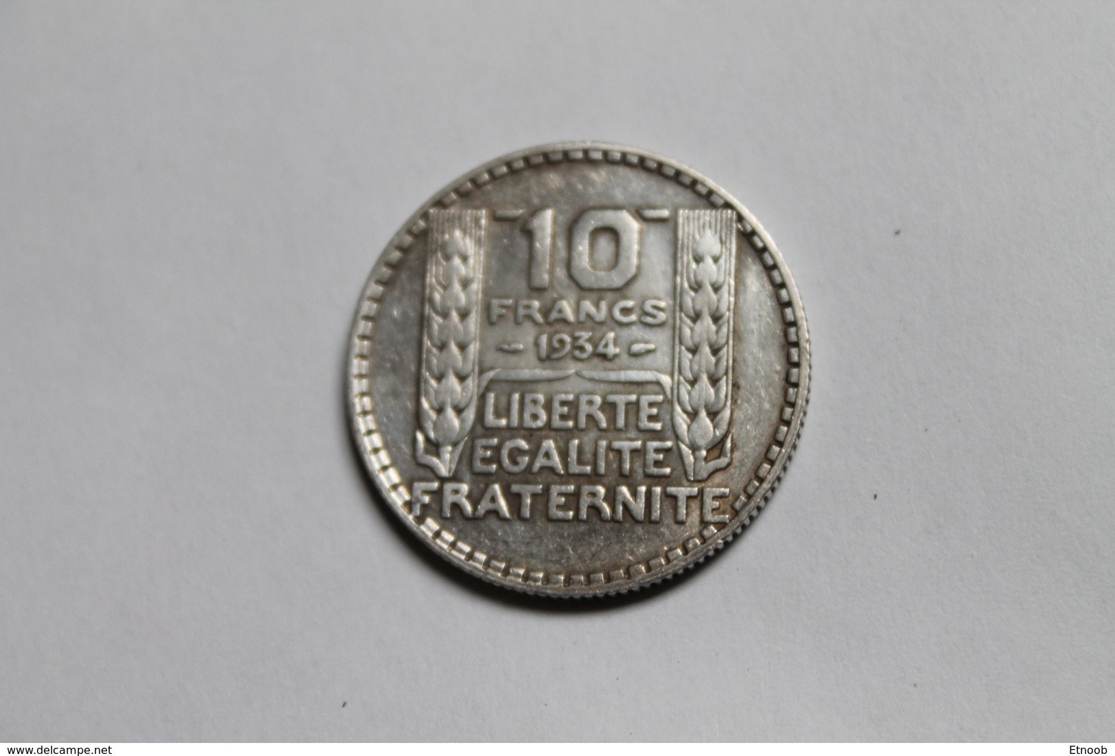 10 Francs 1934, Argent, France - Autres & Non Classés