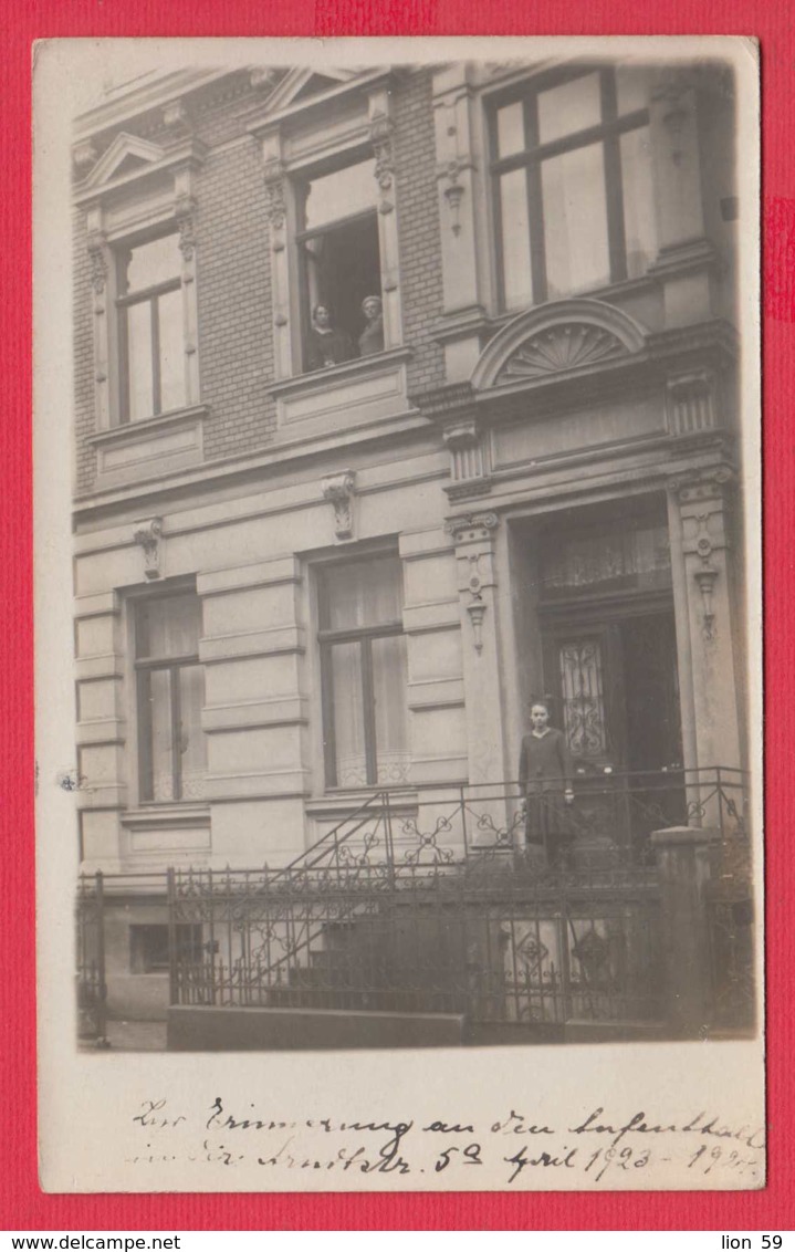 240449 /  REAL PHOTO - BONN - HOUSE 1924 USED 10+5+5 Pf. Germany Deutschland - Bonn