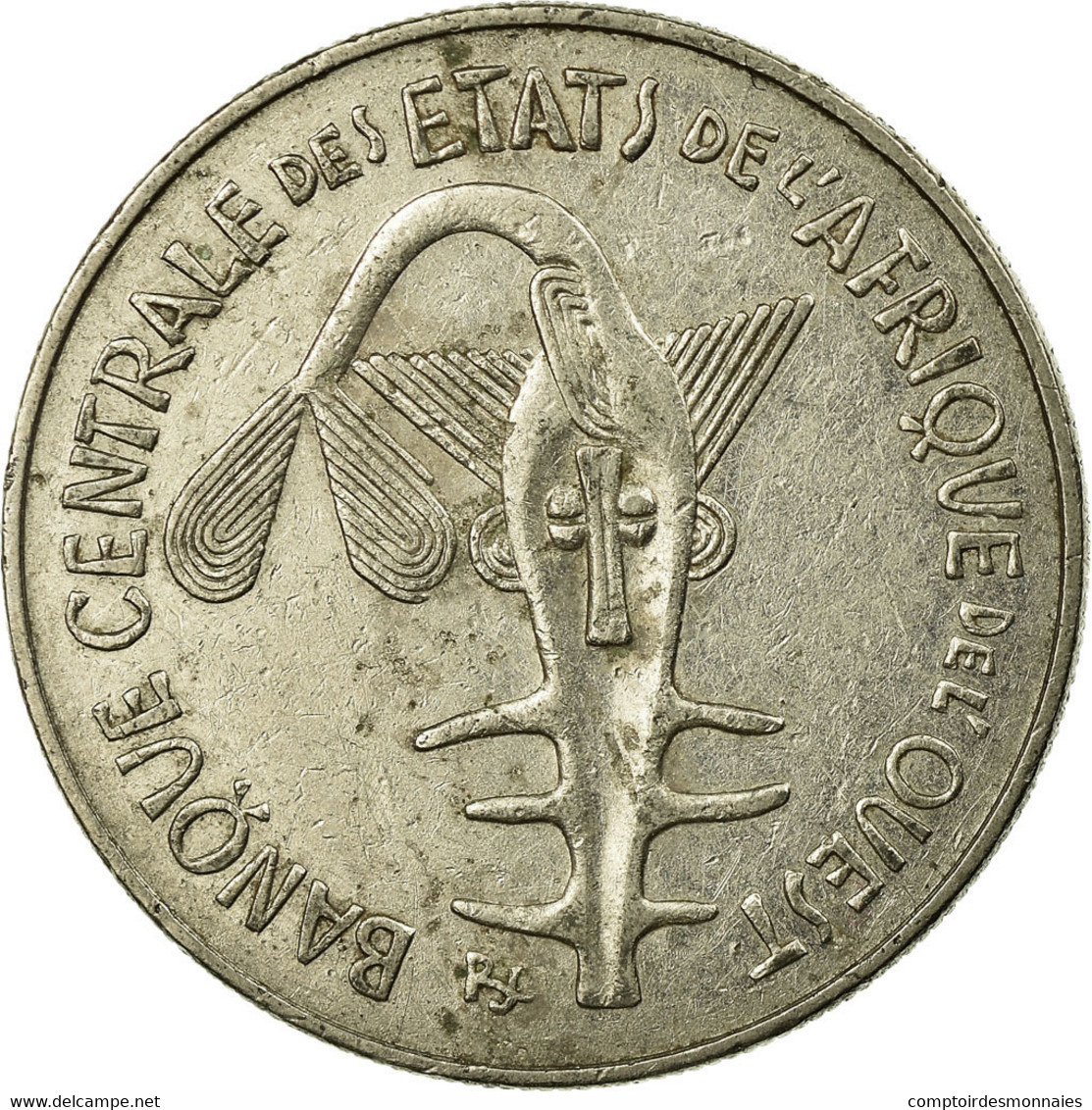 Monnaie, West African States, 100 Francs, 1990, Paris, TB+, Nickel, KM:4 - Elfenbeinküste