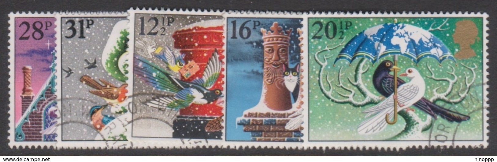 Great Britain SG 1231-1235 1983 Christmas, Used - Used Stamps