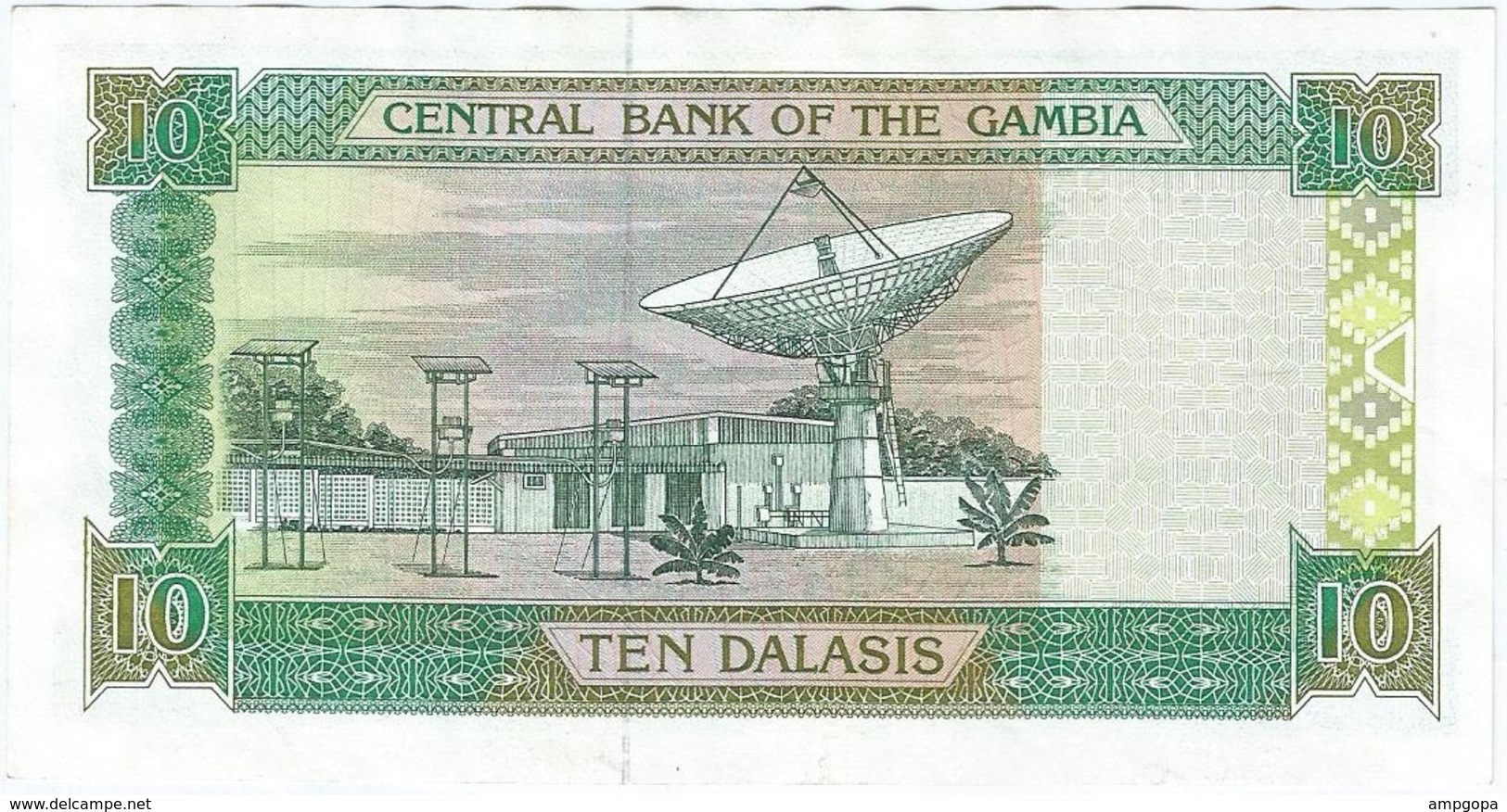 Gambia 10 Dalasis 1996 Pk 17 A UNC - Gambia