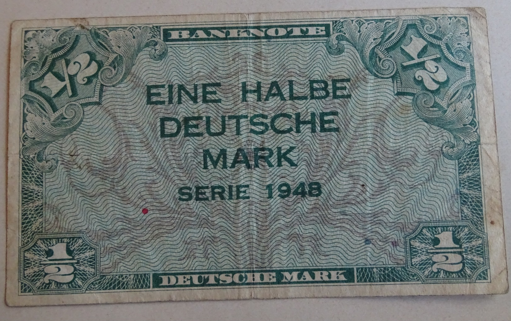 Billet 1/2 Deutche Mark Serie 1948 - - Grecia