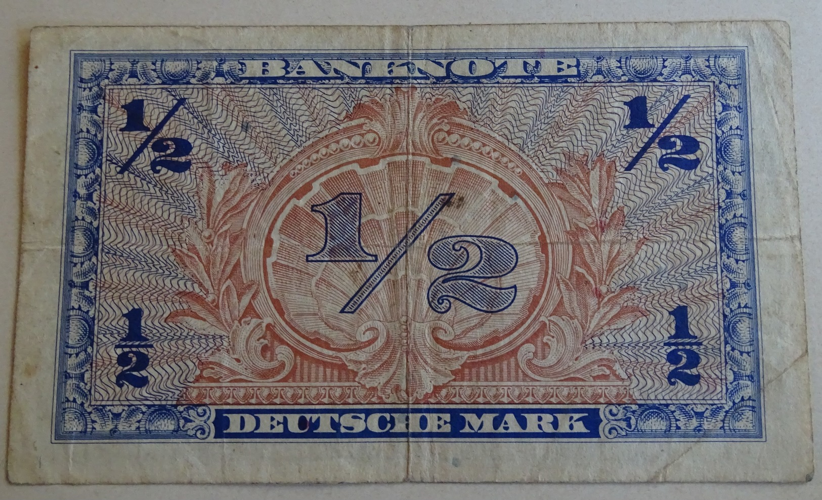 Billet 1/2 Deutche Mark Serie 1948 - - Griekenland