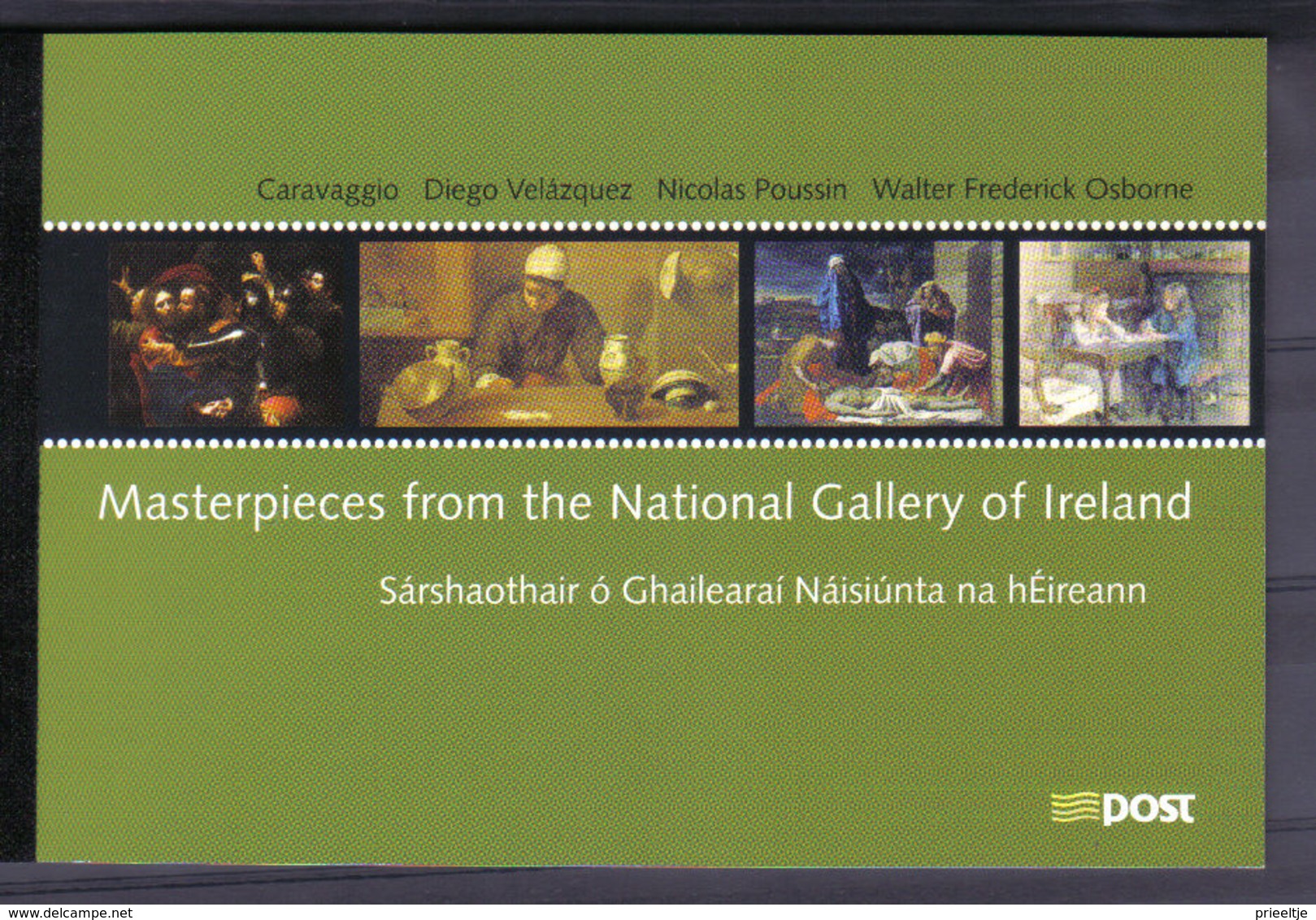 Ireland 2004 Masterpieces From The National Gallery Prestige Booklet  Y.T. C 1610 ** - Carnets