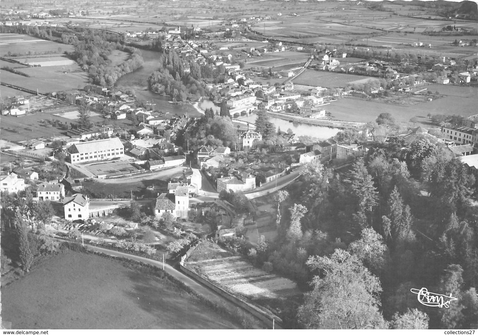 31-MONTREJEAU- VUE PANORAMIQUE AERIENNE - Montréjeau