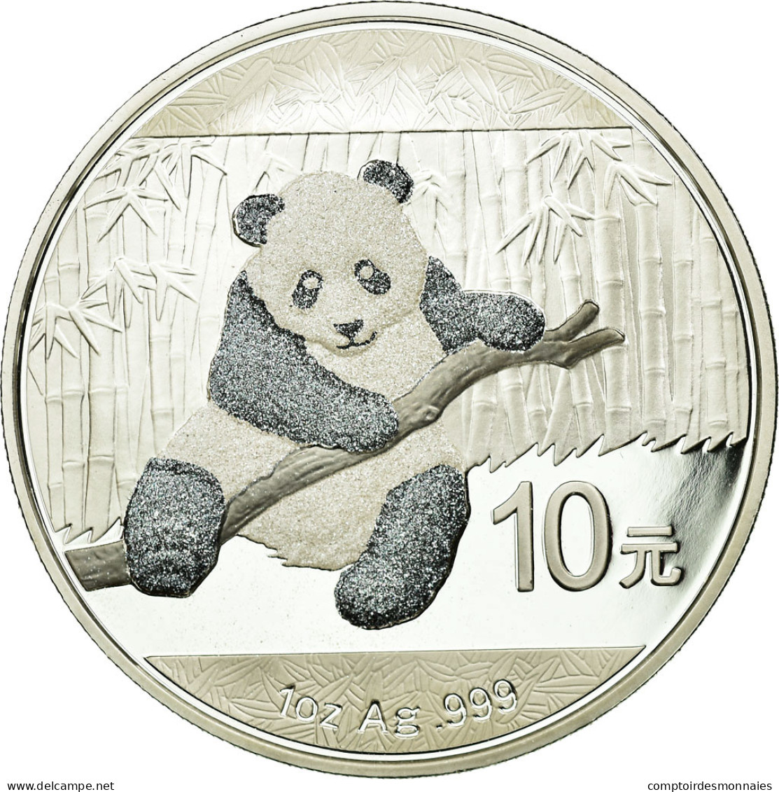 Monnaie, Chine, 10 Yüan, 2014, FDC, Argent - Chine