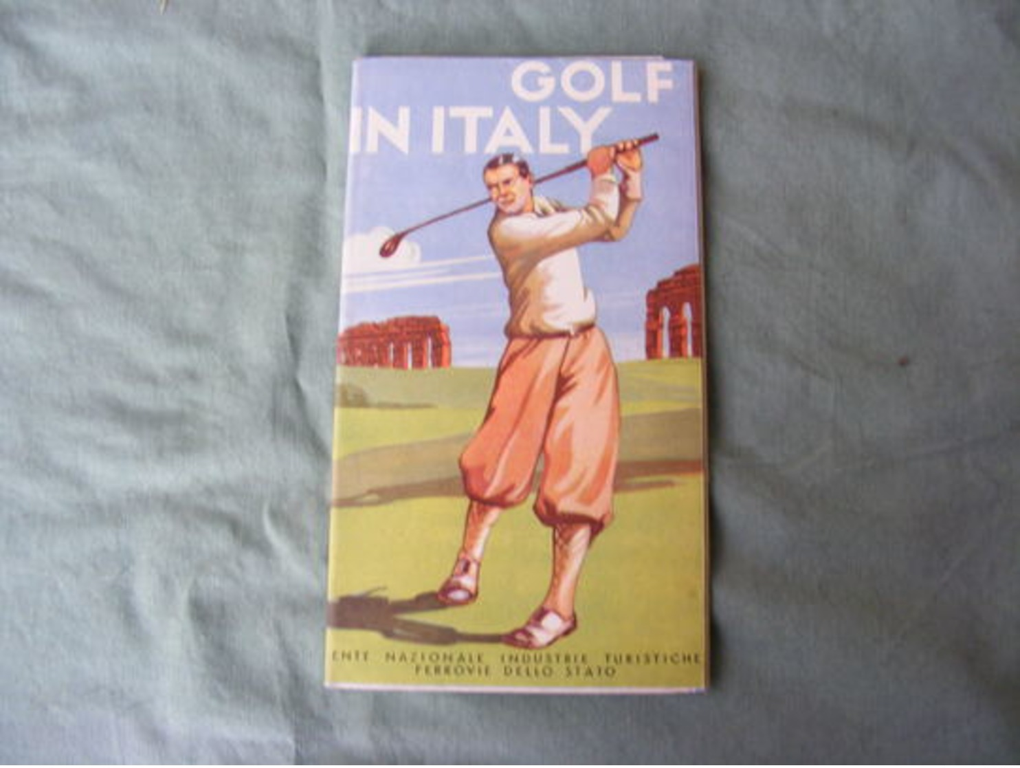 GOLF IN ITALY 1932 Dépliant Publicitaire - Unclassified