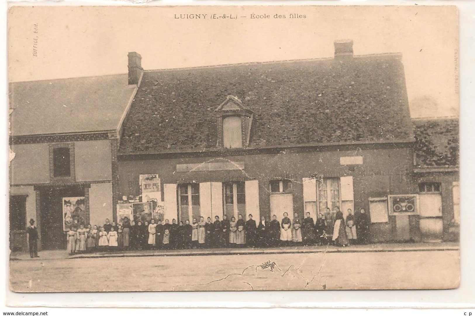 Luigny - Ecole Des Filles -  CPA° - Other & Unclassified