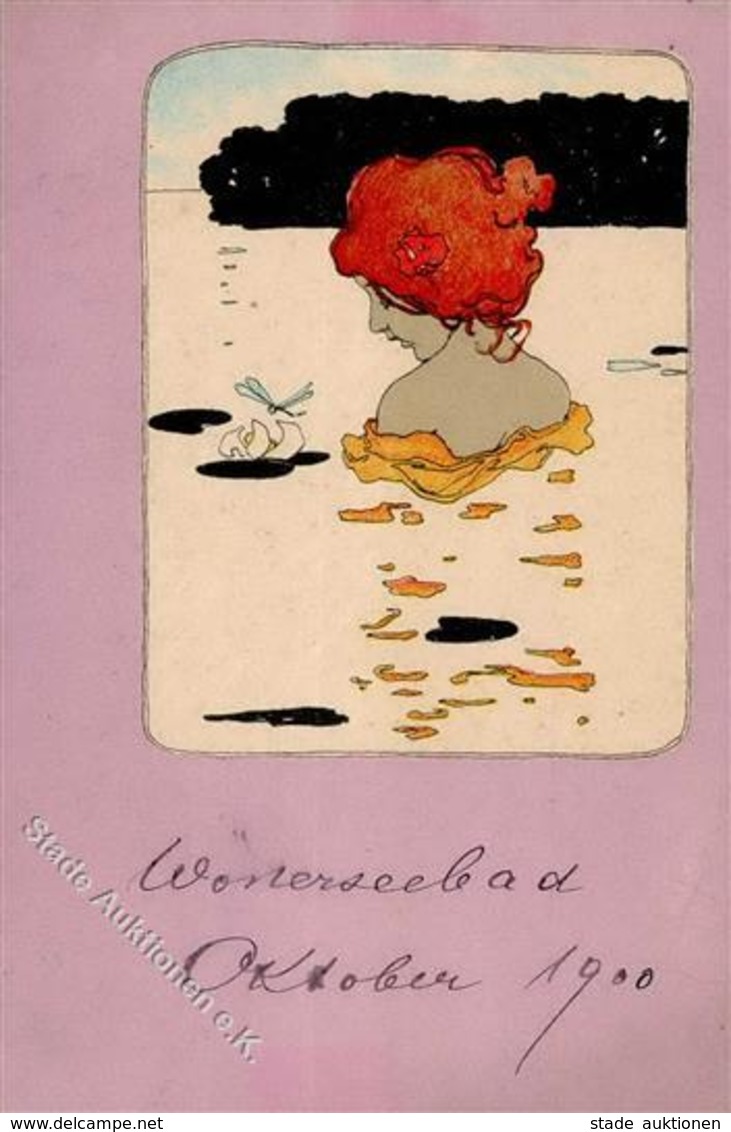 Kirchner, R. Frauen  Künstlerkarte 1900 I-II Femmes - Kirchner, Raphael