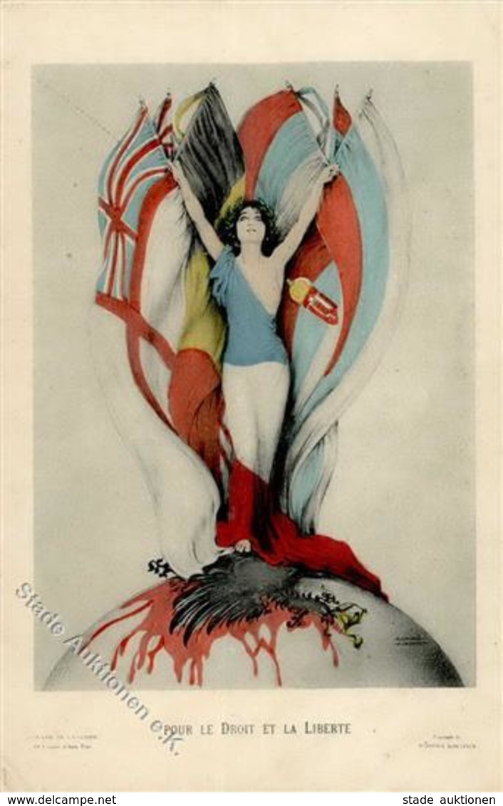 Kirchner, R. Frauen Liberte Künstlerkarte 1914 I-II Femmes - Kirchner, Raphael