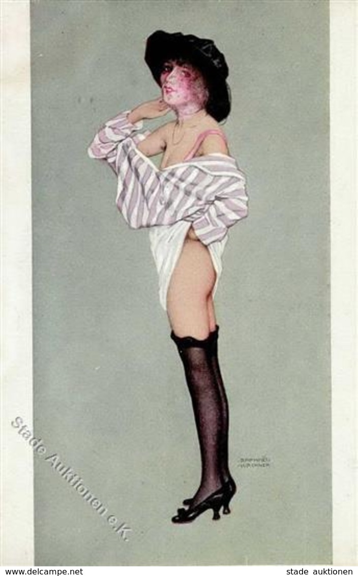 KIRCHNER,R. - Erotik-Künstlerkarte Nr. 10 I Erotisme - Kirchner, Raphael