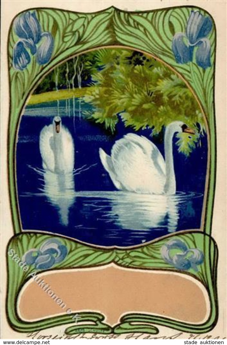 Jugendstil - SCHWAN (3318) I Art Nouveau - Sonstige & Ohne Zuordnung