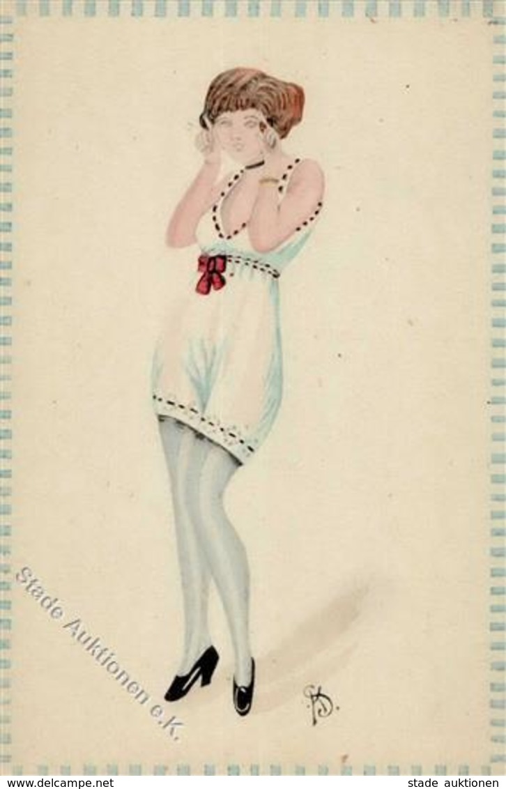 Jugendstil Frau  Künstlerkarte I-II Art Nouveau - Sonstige & Ohne Zuordnung