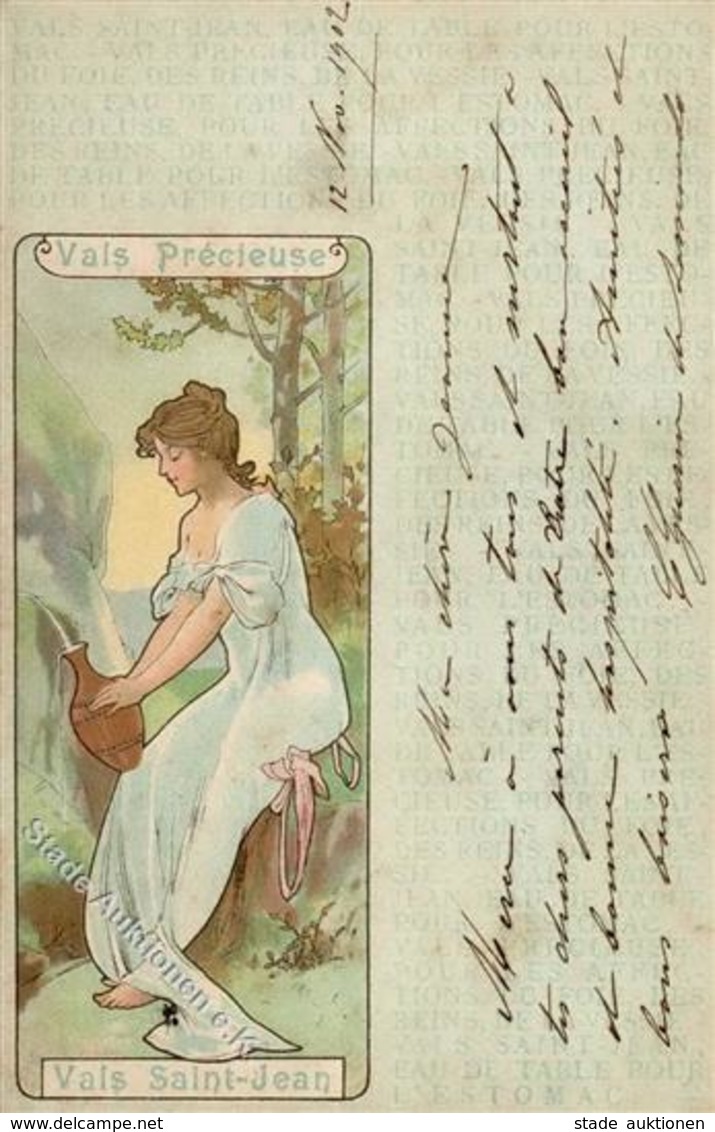 Jugendstil Vals Precieuse Lithographie 1902 I-II Art Nouveau - Sonstige & Ohne Zuordnung