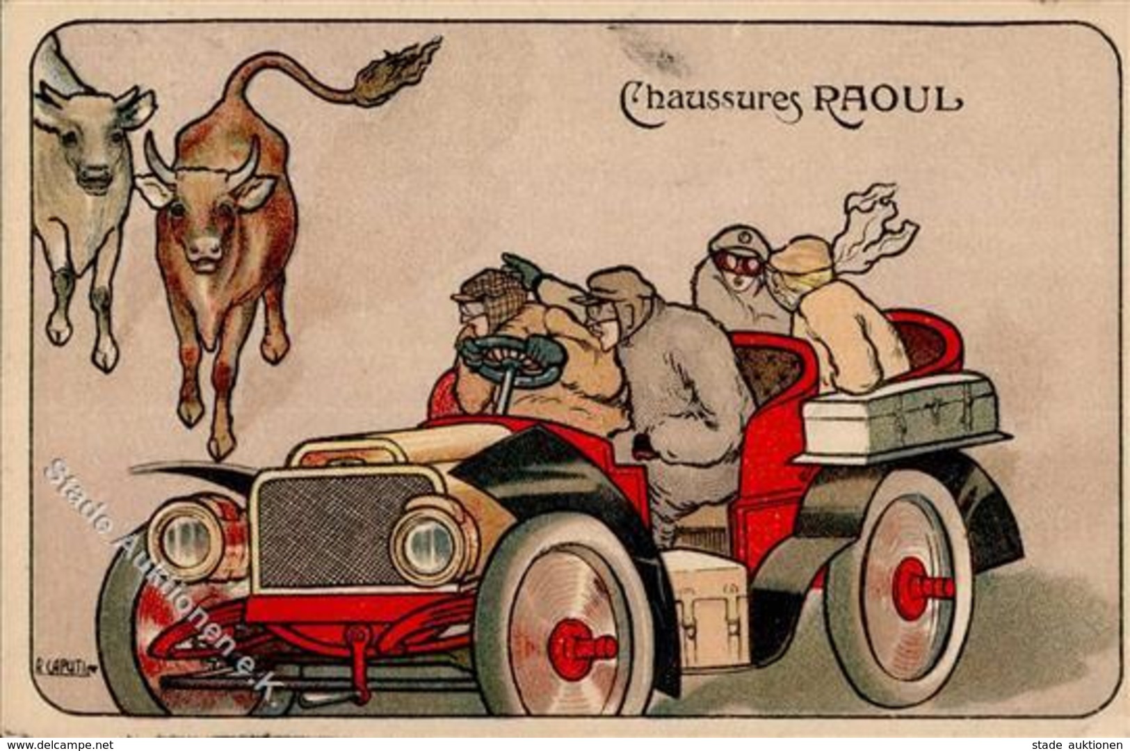 Caputi, R. Auto Rinder 1908 I-II - Andere & Zonder Classificatie