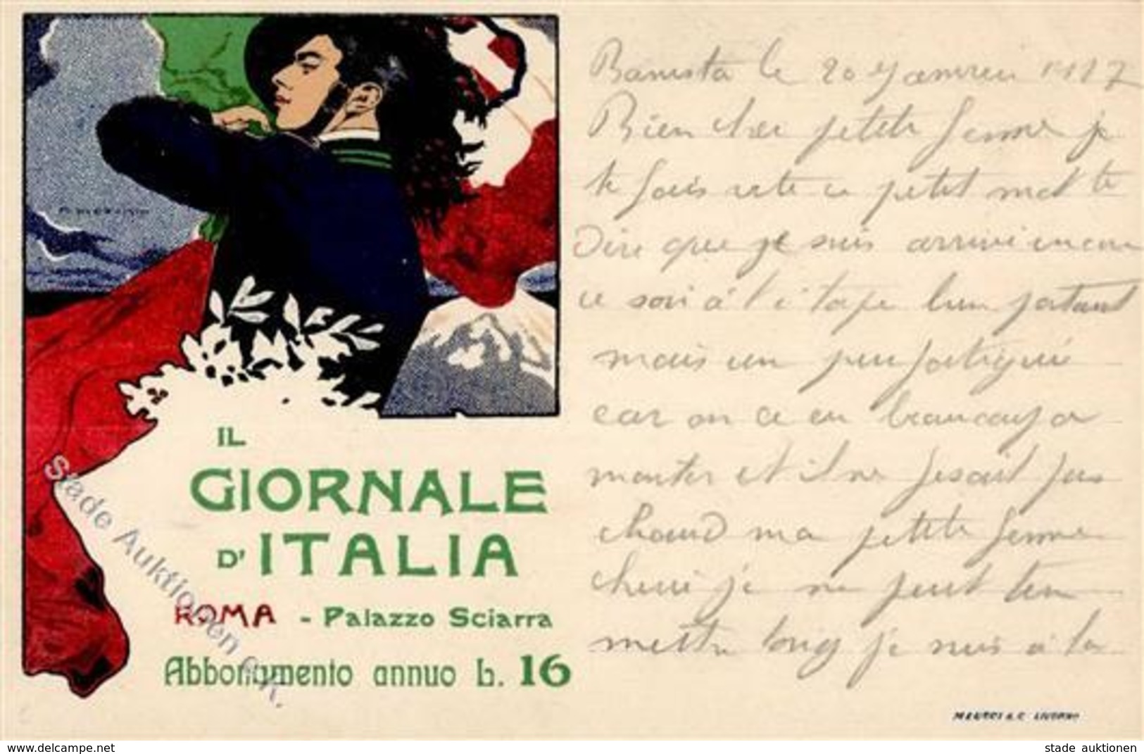 DUDOVIC Propaganda Italien I-II - Other & Unclassified