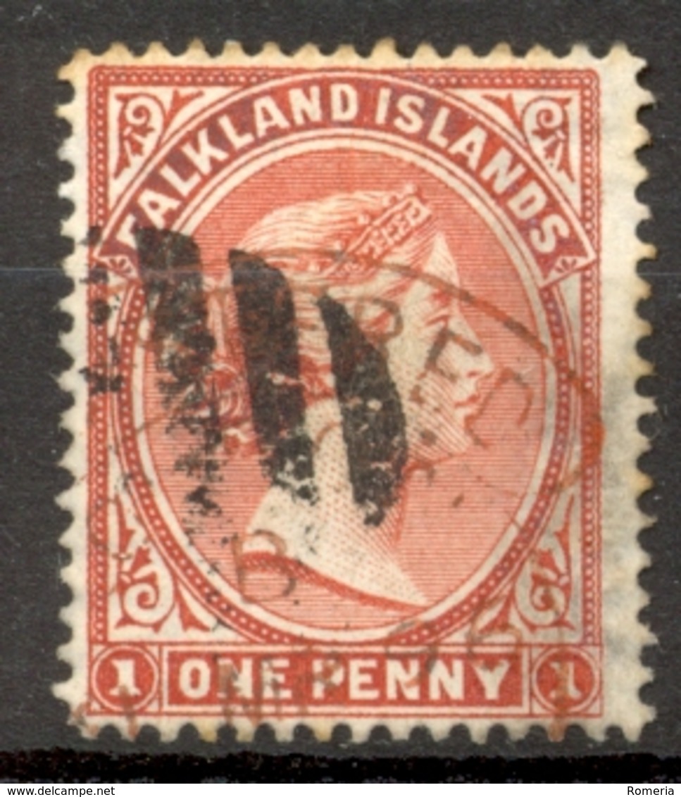 Falkland - 1891/1896 - Yt 4 - Série Courante - Obl. - Falkland