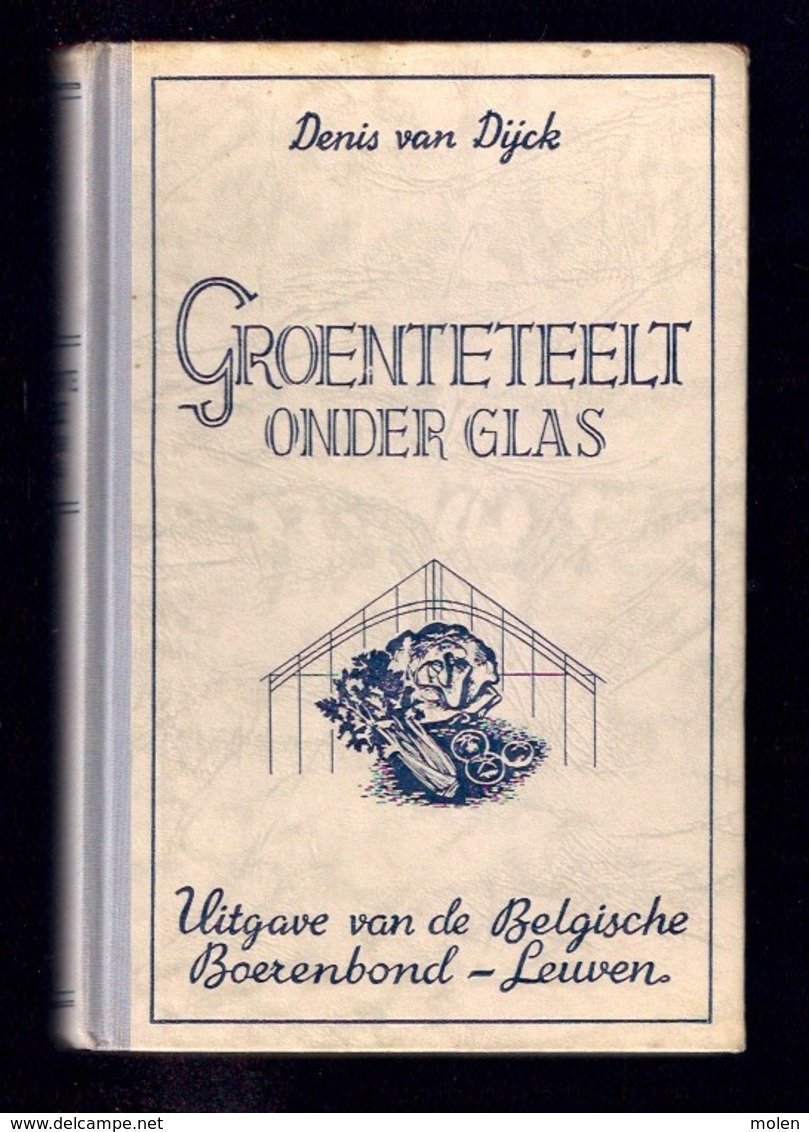 GROENTETEELT ONDER GLAS 307pp ©1962 BOERENBOND Tuinbouw Landbouw Teelt Boer Landbouwer Tuin Tuinder Agricultuur Z773 - Praktisch