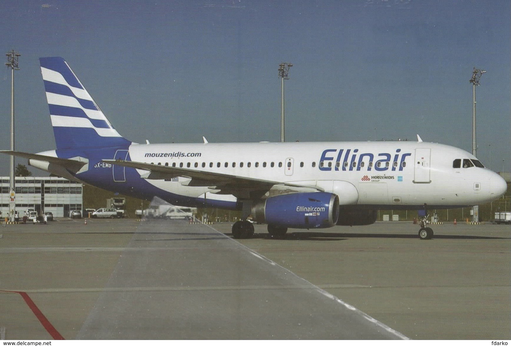 Ellinair A319-100 SX-EMB (Grecia) - 1946-....: Era Moderna