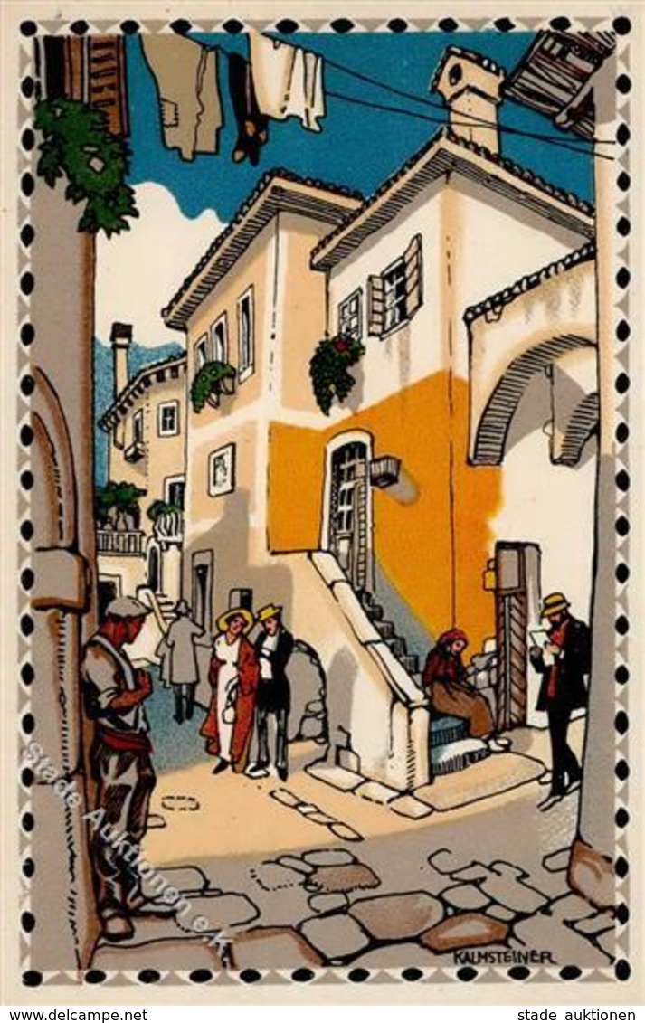Kunstgeschichte WIEN - ADRIA-AUSSTELLUNG 1913 - Künstlerkarte A 7 Sign. Hans Kalmsteiner I - Autres & Non Classés