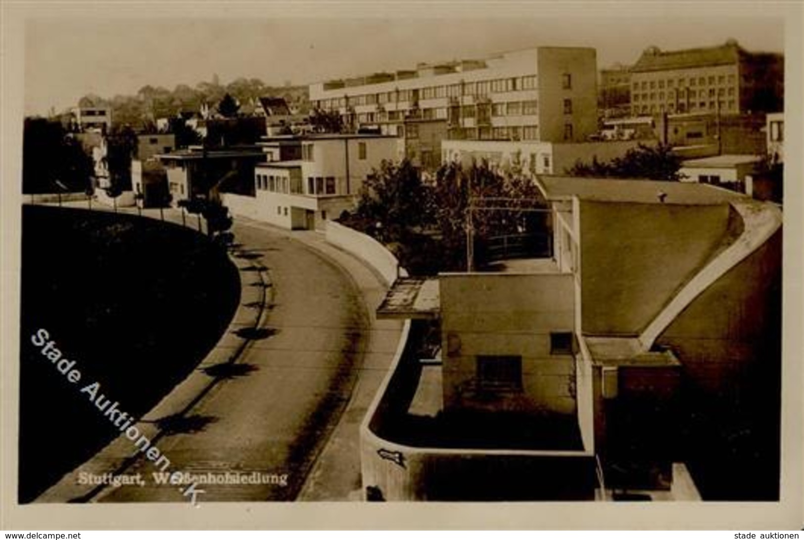 Weissenhofsiedlung Stuttgart (7000) Foto AK I-II - Other & Unclassified