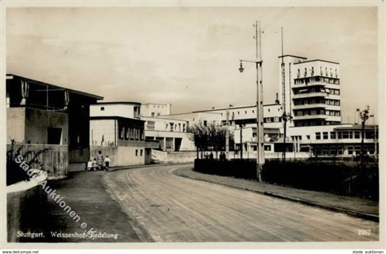 Weissenhofsiedlung Stuttgart (7000) Foto AK I-II - Sonstige & Ohne Zuordnung