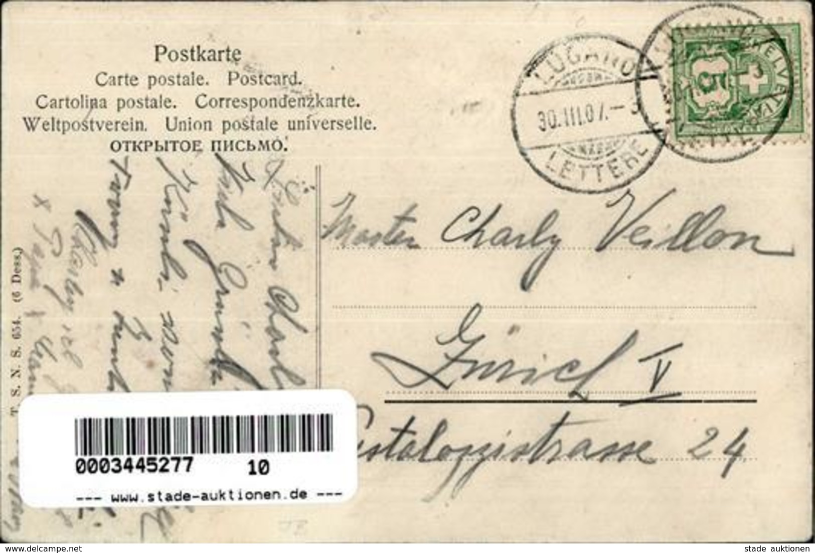 Thiele, Arthur Hasen Personifiziert Ostern 1907 I-II Paques - Thiele, Arthur