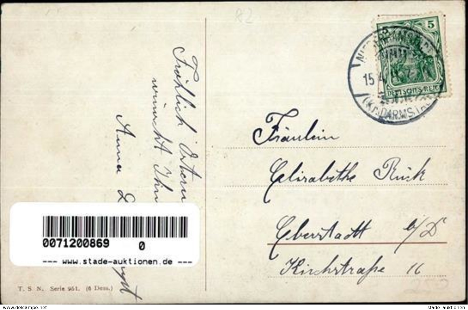 Thiele, Arthur Hasen Personifiziert Zwerg  Künstlerkarte 1911 I-II Lutin - Thiele, Arthur