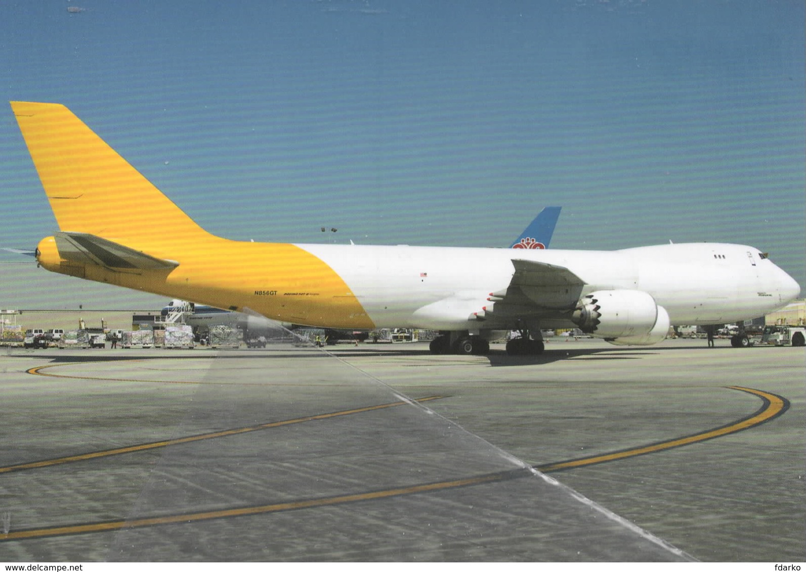 Atlas Air B747-8F  N856GT At Los Angeles - 1946-....: Era Moderna