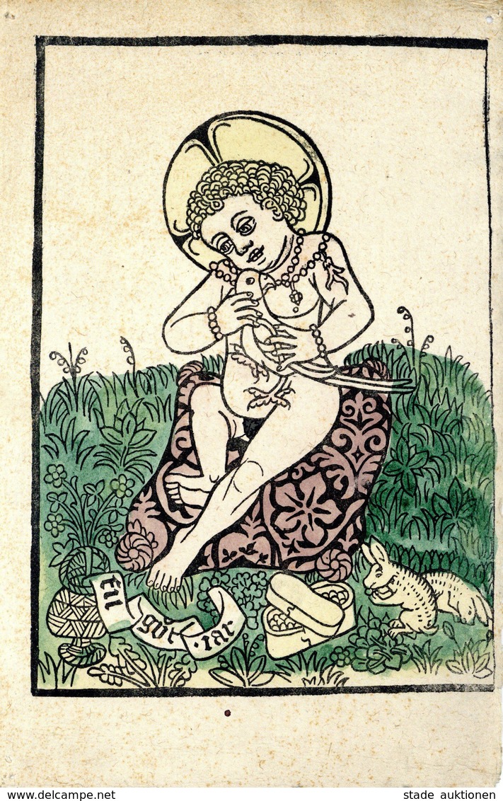Kunstgeschichte Ostern Vermtl. 15. Jahrhundert, Nachdruck I-II Paques - Sonstige & Ohne Zuordnung