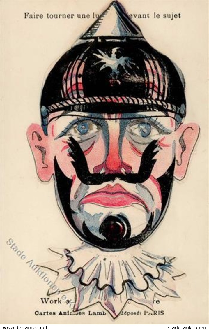 Handgemalt Kaiser Wilhelm II. Künstlerkarte I-II (keine Ak-Einteilung) Peint à La Main - Ohne Zuordnung