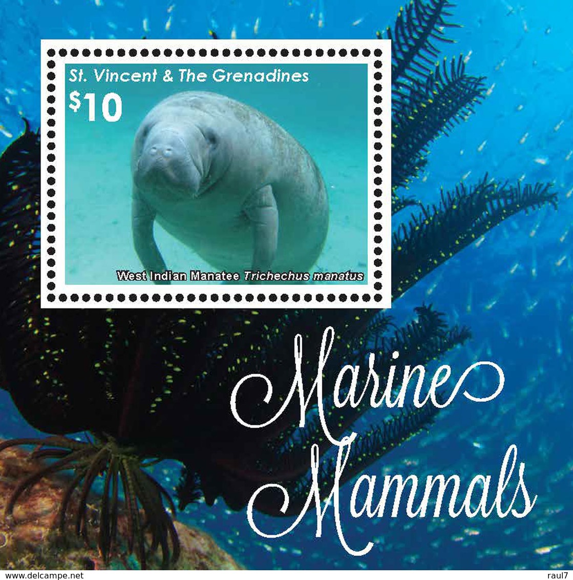 St Vincent 2016 - Mammifères Marins - BF Neufs // Mnh - St.Vincent & Grenadines