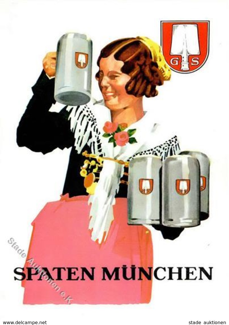 Hohlwein, L. München (8000) Spaten Bier  I-II Bière - Hohlwein, Ludwig