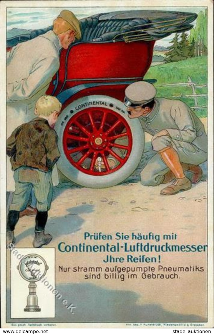 Continental Hannover I-II - Werbepostkarten